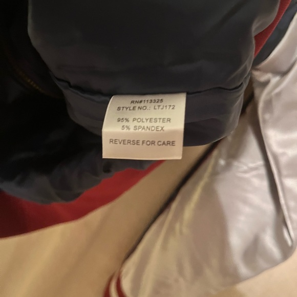 Standard Issue men’s embroidered bomber jacket. Size small. - Picture 3 of 4